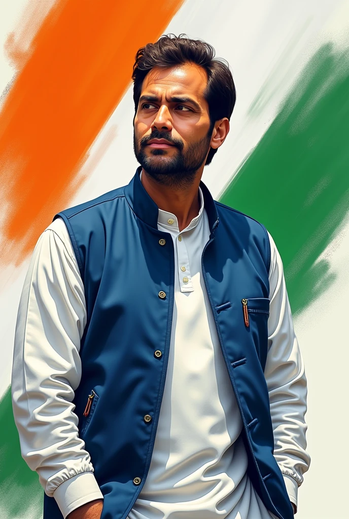 Create a image of rahul Gandhi