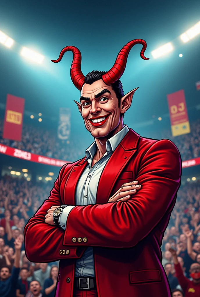 Mr Satan with lipstick