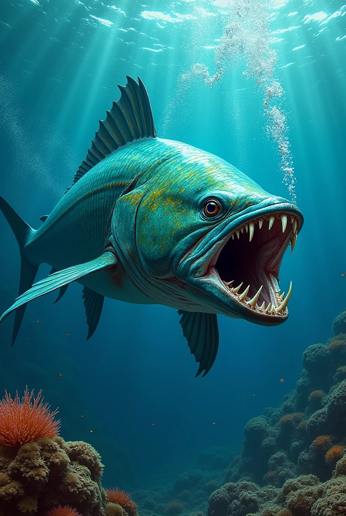 Angry barracuda on steroids 