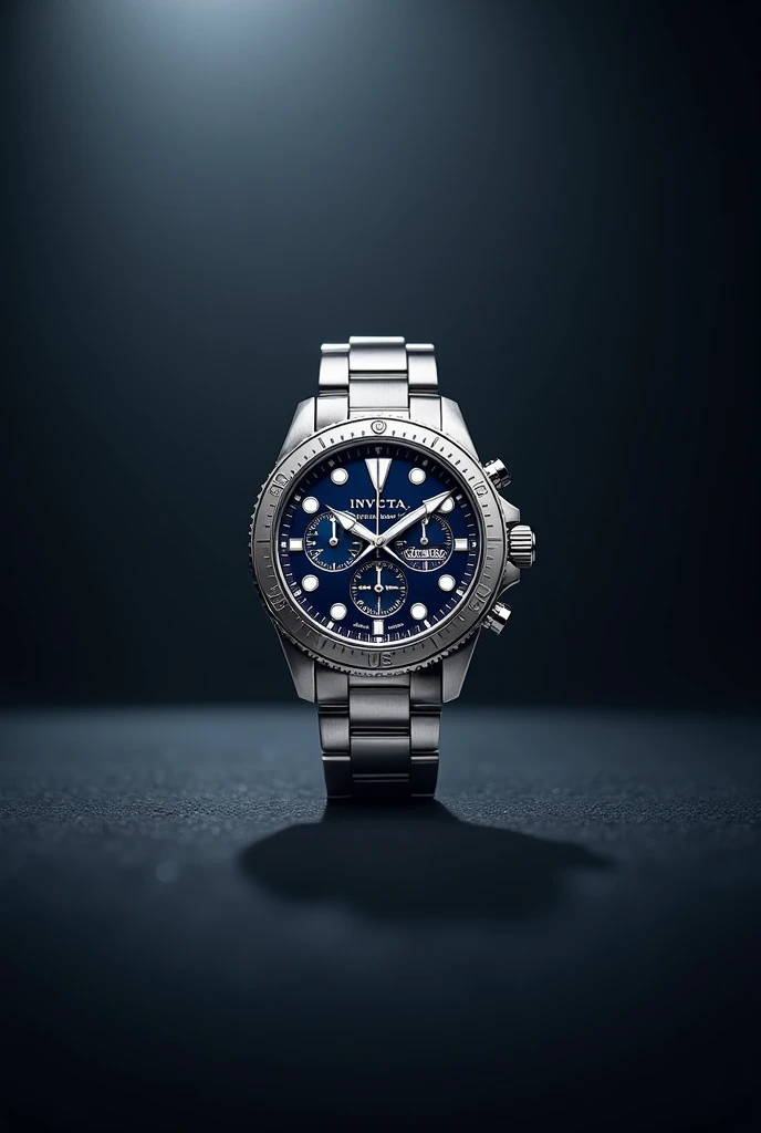 Create an Instagram story image with text presenting an Invicta watch., The ad should be in the style that the iPhone brand posts.

Language: Portuguese-Brazil writing - legible font