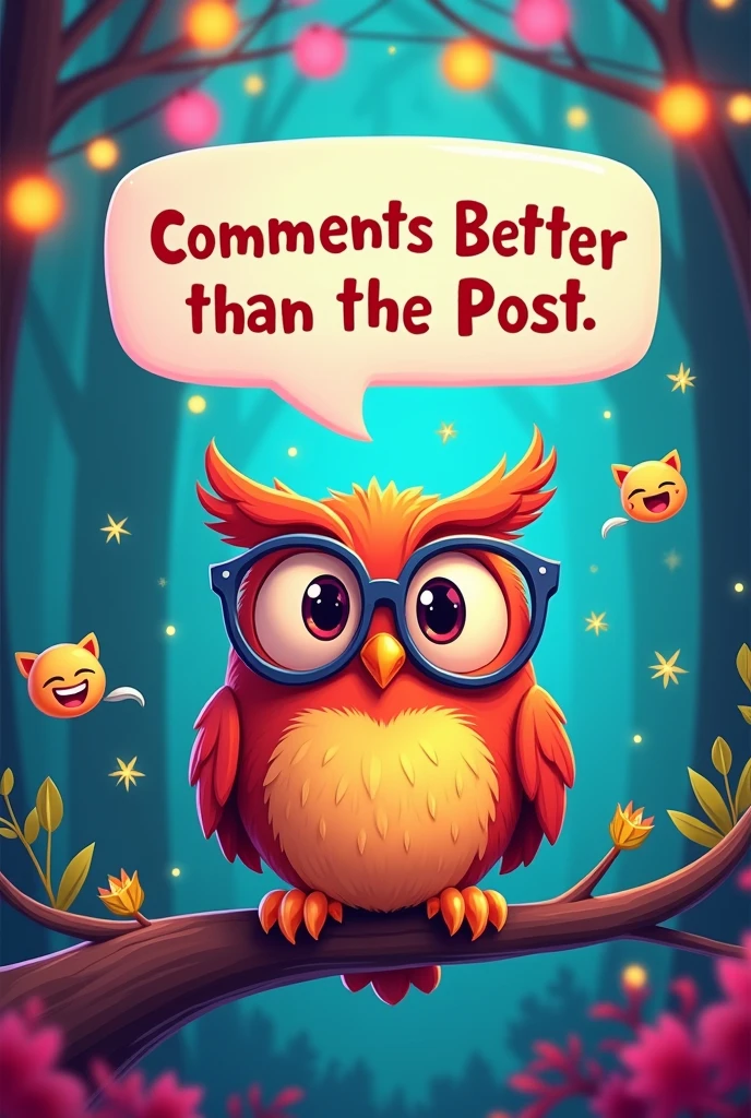 Profile picture written "Comments Better than the Post"