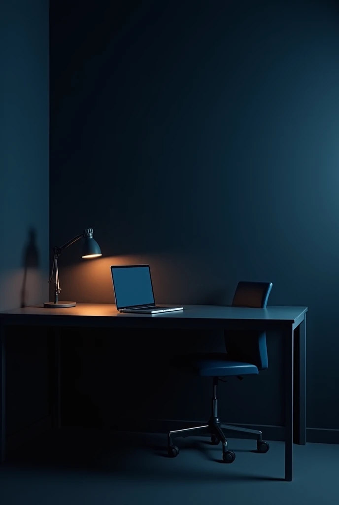 Creating a sample background .
Dark room and dark wall colour . Official setup