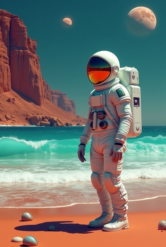 Beach on Mars