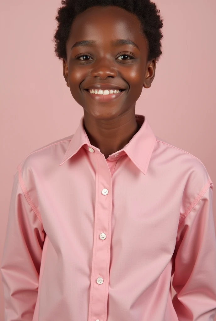 The color of your shirt is a lighter pink
