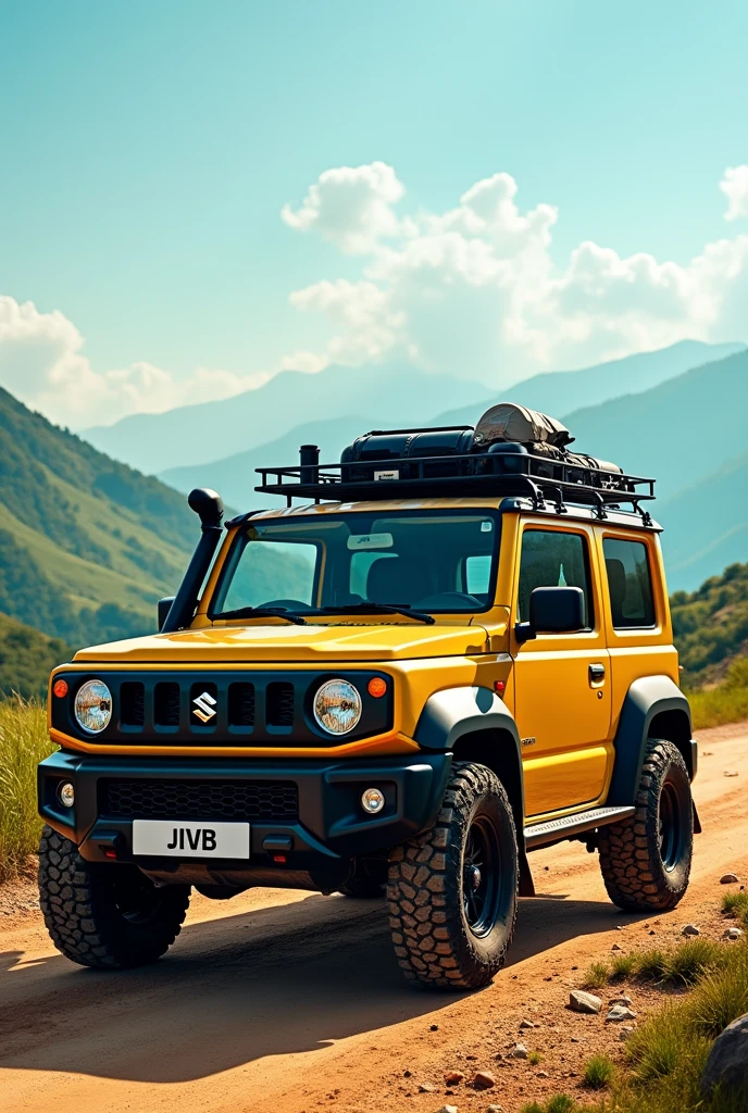 Create a Suzuki Jimny 4x4 pickup

