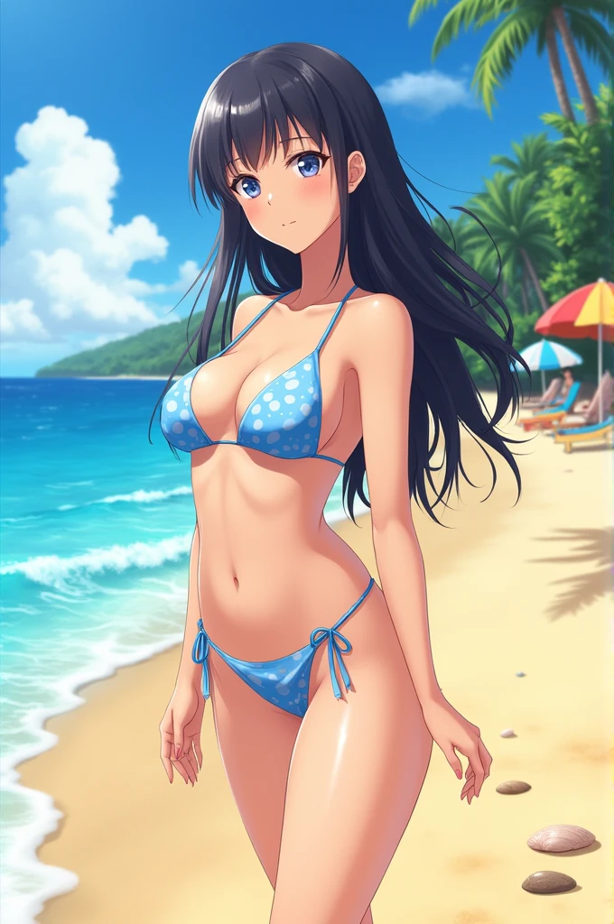 Shoujo Komi in bikini