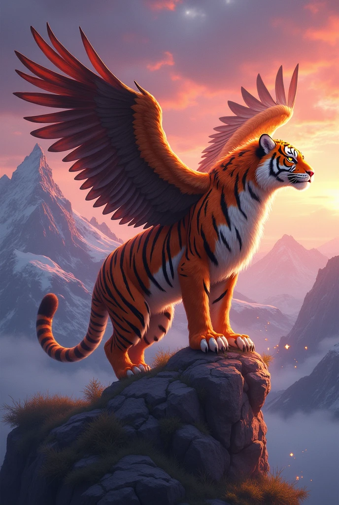 Tiger and eagle fusion