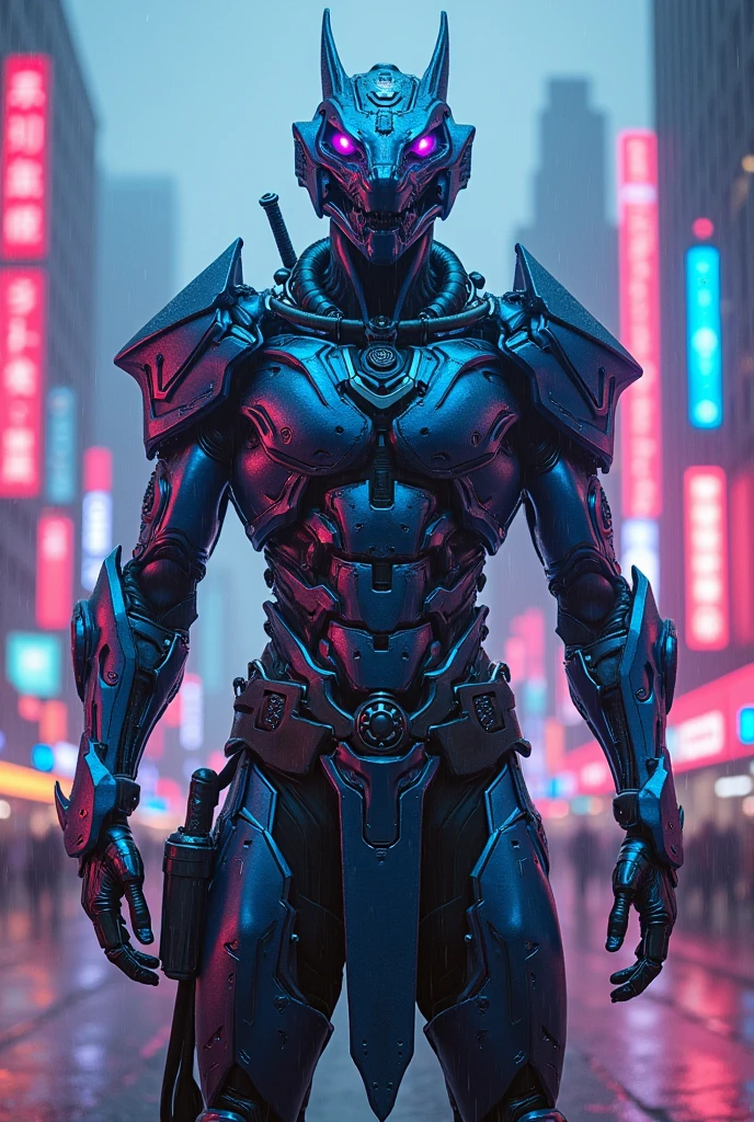 Cyberpunk GodAsuar uses Atomic Armor