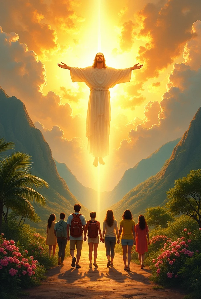 God guiding people to Venezuela 