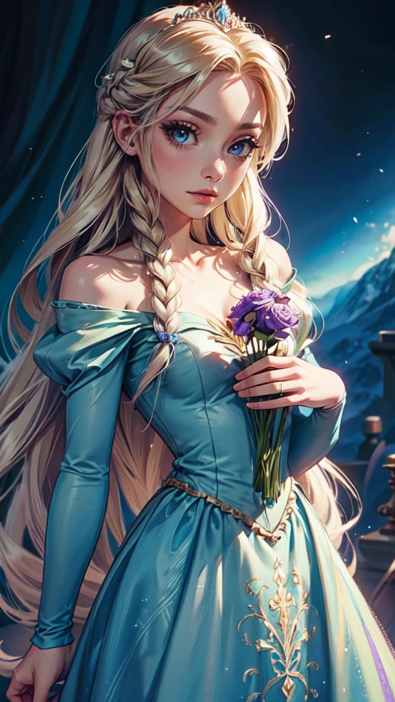 Elsa-Rapunzel Fusion, Merging models, Rapunzel's clothes, melting, 1girl, Beautiful, character, Woman, female, (master part:1.2), (best qualityer:1.2), (standing alone:1.2), ((struggling pose)), ((field of battle)), cinemactic, perfects eyes, perfect skin, perfect lighting, sorrido, Lumiere, Farbe, texturized skin, detail, Beauthfull, wonder wonder wonder wonder wonder wonder wonder wonder wonder wonder wonder wonder wonder wonder wonder wonder wonder wonder wonder wonder wonder wonder wonder wonder wonder wonder wonder wonder wonder wonder wonder wonder, ultra detali, face perfect, detailed face, detailed eyes, detailed hands, half naked, perfeckt breasts, naked, pink nipples,