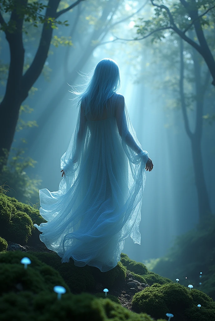 Ghostly siddhi in the forest