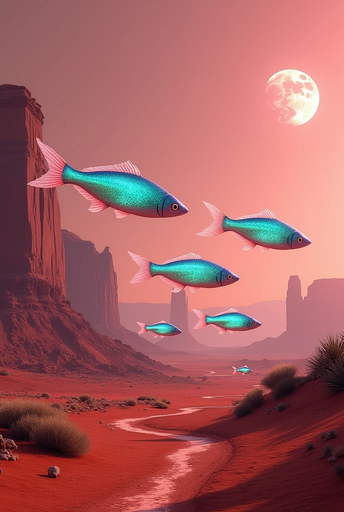 Fish on Mars 