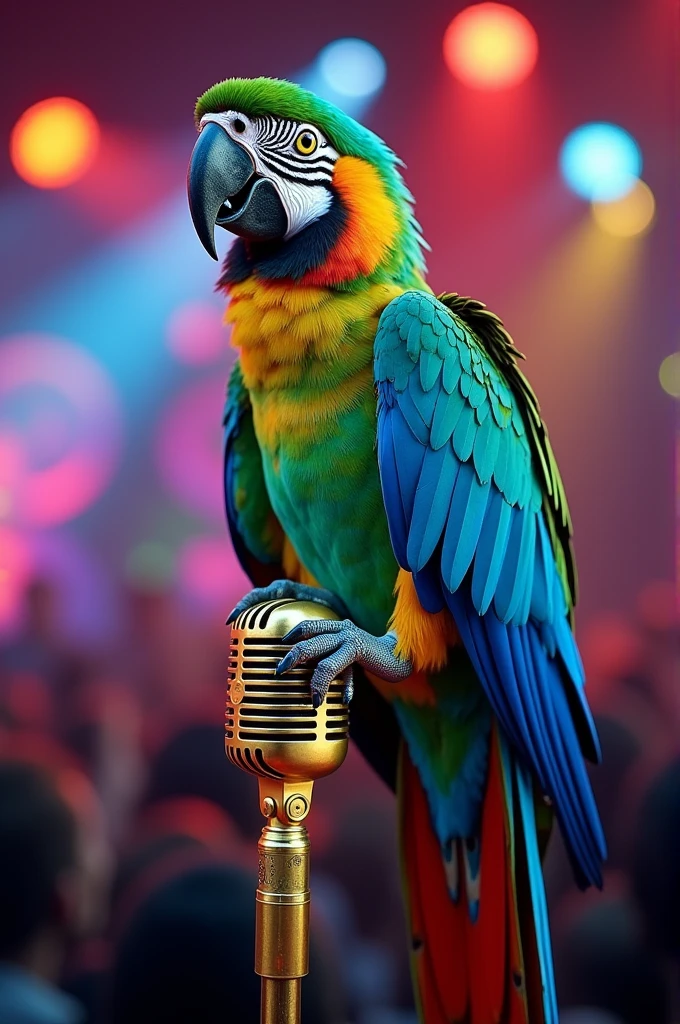 The parrot of the singer Bowie