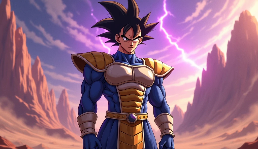 Will Smith in Saiyan warrior clothes