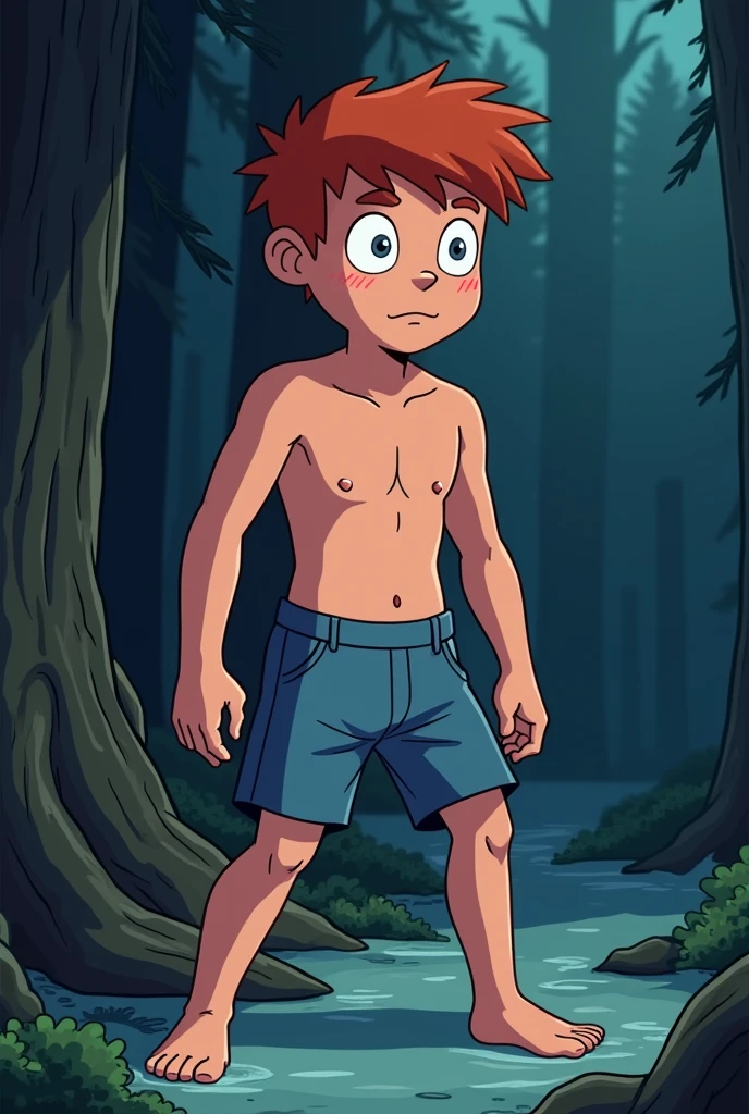 Crea a dipper pines de Gravity falls desnudó con un pene rico!