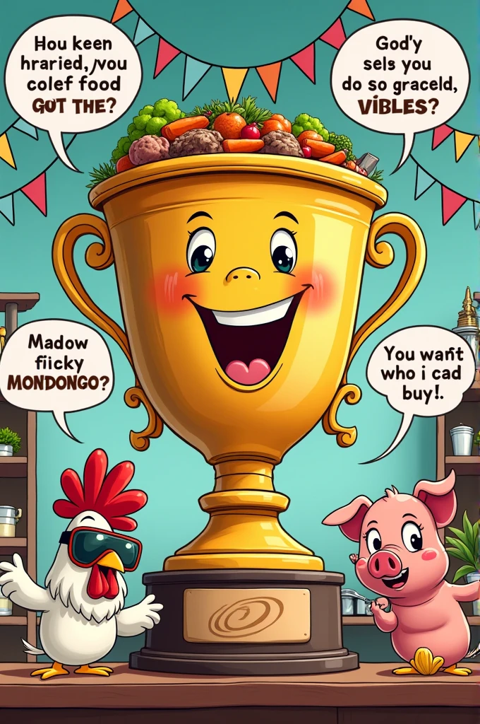 A meme about the Mondongo Cup