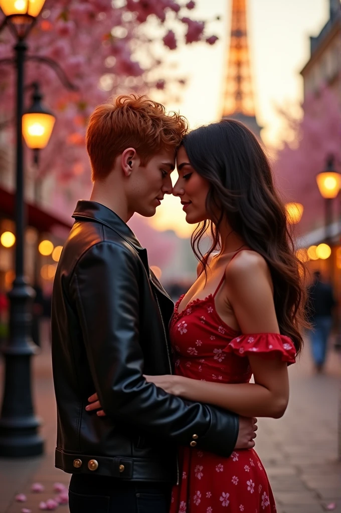 Lesbian couple in Paris