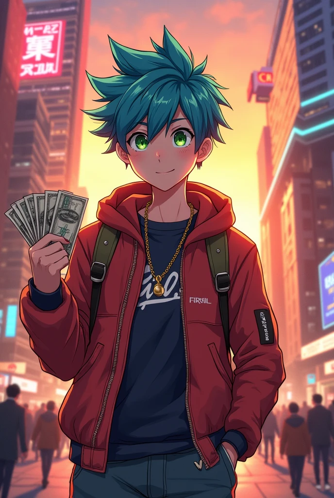 I'm a 17 year old anime boy , Now Only money Is Needed