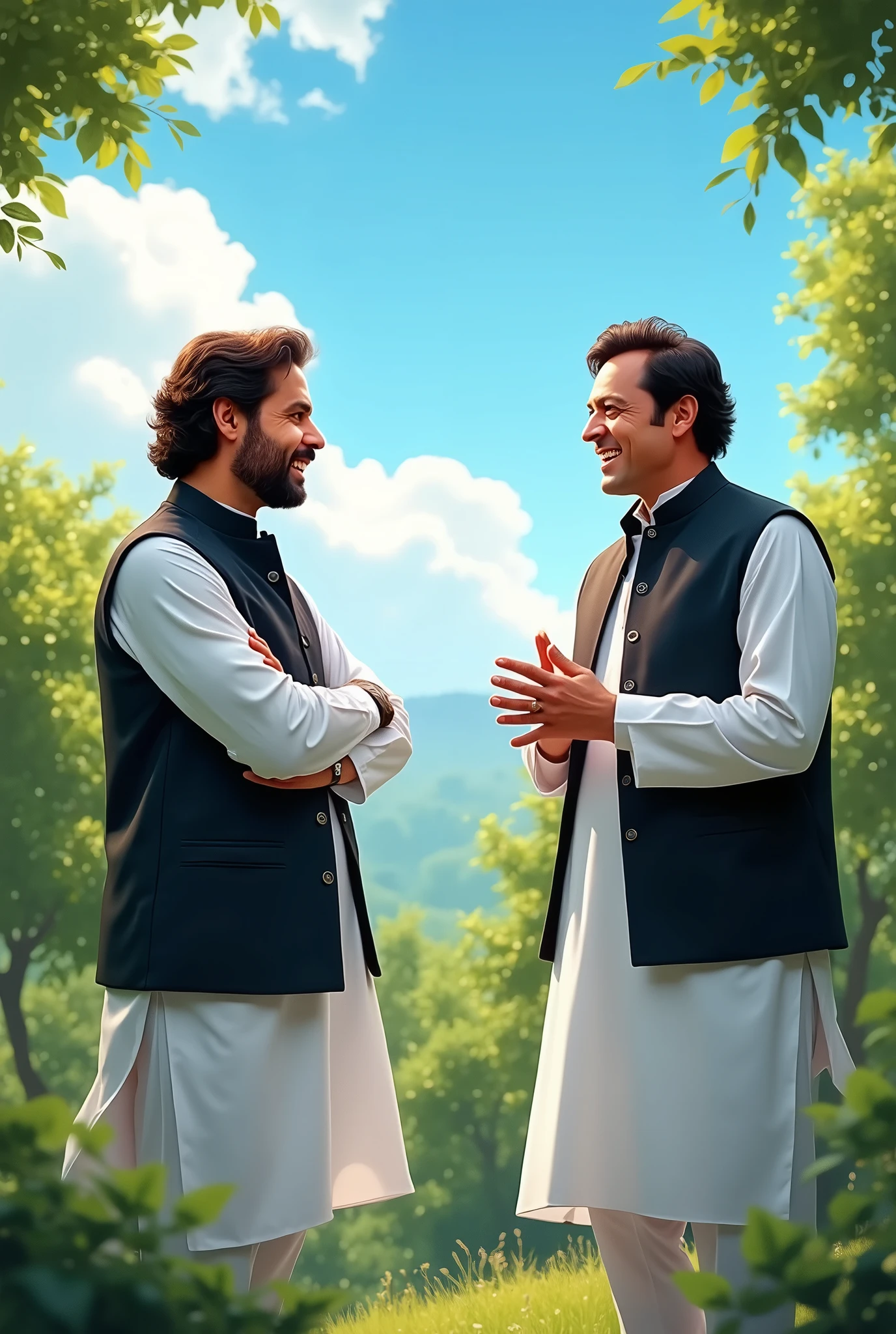 I want to eadit my picture with imran ahmed khan naizi