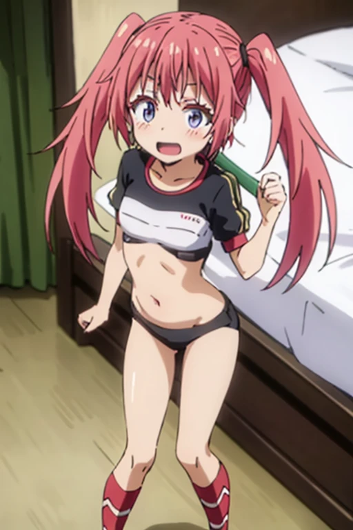 fellatio,1boy,1girl,hetero,penis,bedroom,Nene Fujinoki,eft_First meeting,masterpiece,ass pov,best quality,Glans, 独奏,pink hair, twintails, pink lace bra,paizuri,lick penis,sex,View here,squat.ass pov、Turn your body towards me