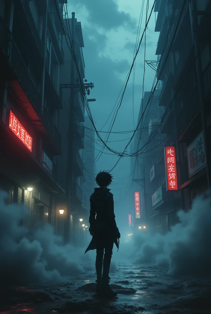 Why did I take birth in this world? Dark pictures in me anime boy 17 year old
