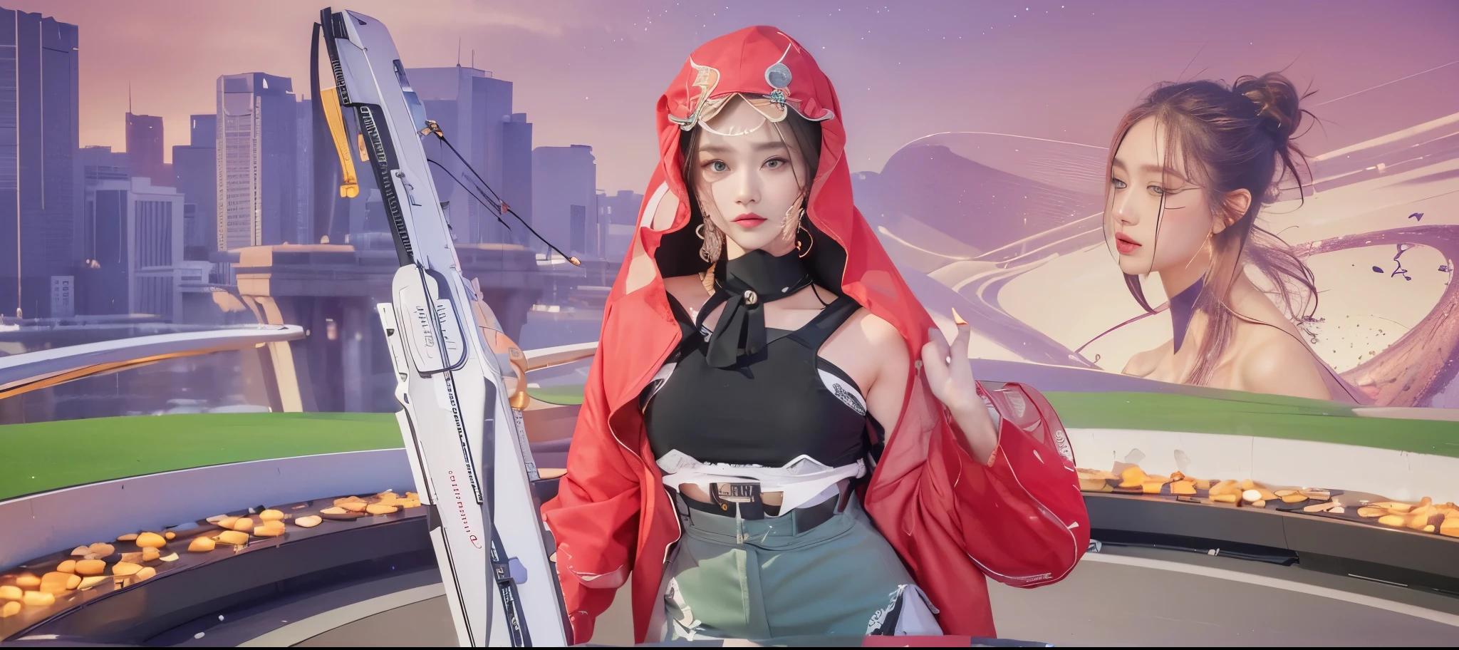 ((BEST quality,8k,Masterpiece:1.3)),upper body,,Sharp focus:1.2,Beautiful Woman with perfect figure,higly detailed facial and skin teksture,Detail eyes,double eyelids,interior view,ferpect lightning,Glowing skin