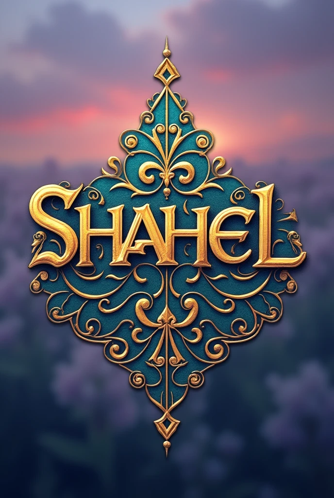 Give me a unique text designed "SHAHEL"