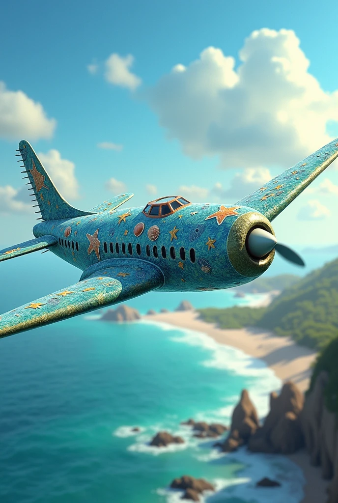 Create an airplane that smells like salt
