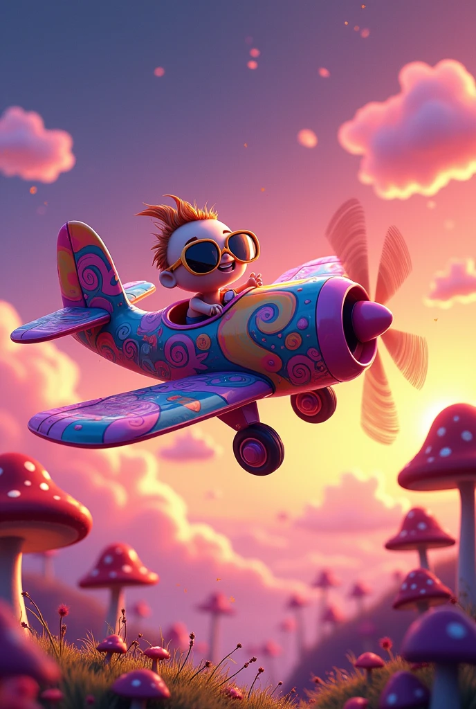 create an animated airplane using ?????
