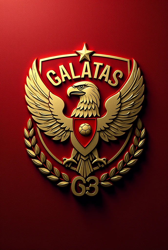 Create a logo for a soccer team named Galatas