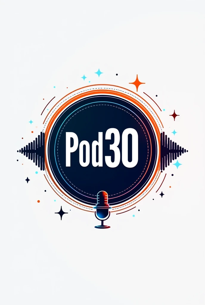 Logo pod casts com nome Pod30, Vargas details
