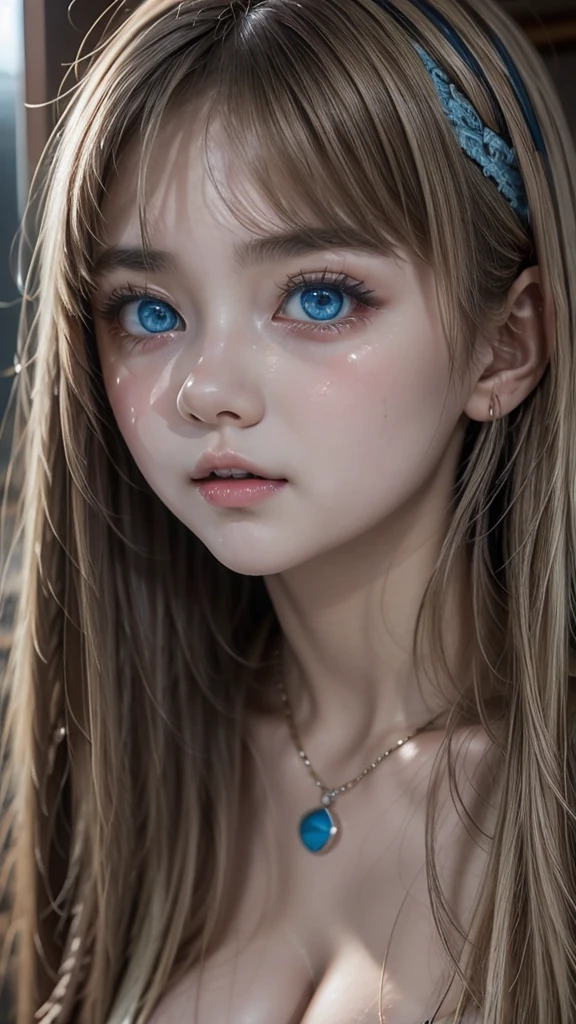 Highest quality、Highest quality、masterpiece、Beauty、blue eyes,small chest,masterpiece,best quality,dutch angle,Ultra detailed,8K,realistic,ultra detailed,highly detailed,physics-based rendering,cinematic lighting,1girls,,naked,crying,pussy, cum,long hair,naked,molestation,crowded,blank look,There's semen on my face, There's semen on my face,There's semen on my face,after rape,Girl has semen on her head and face,Covered in semen,naked,A large amount of semen is attached to the girl's body,A large amount of semen is attached to the girl's body,Girl has semen on her head and face,naked,Covered in semen,A large amount of semen is overflowing from the girl's pussy, Big cleavage、(small chest)、blue necklace、Blue Earrings、background(Beach)、Please open your mouth wide、White headband、bracelet、Dynamic pose、Caucasian girl with blonde hair and blue eyes、