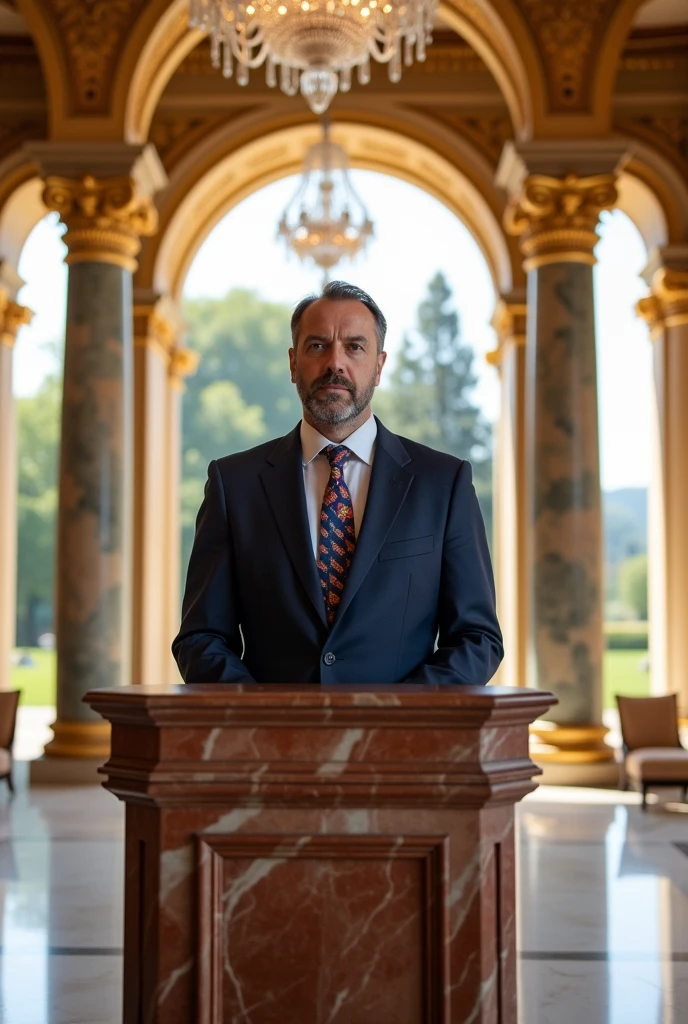 President Boric at the Presidential Palace