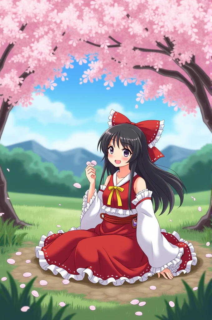 Reimu Hakurei,eat, poop