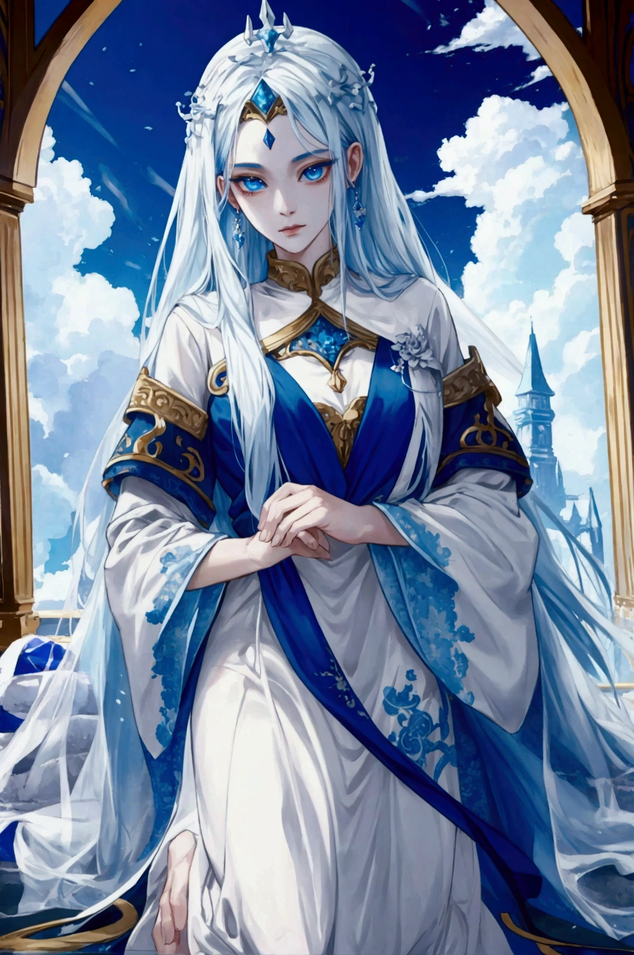 divine, human, tao, Fantasy World, Endless Blue Eyes, epic, 