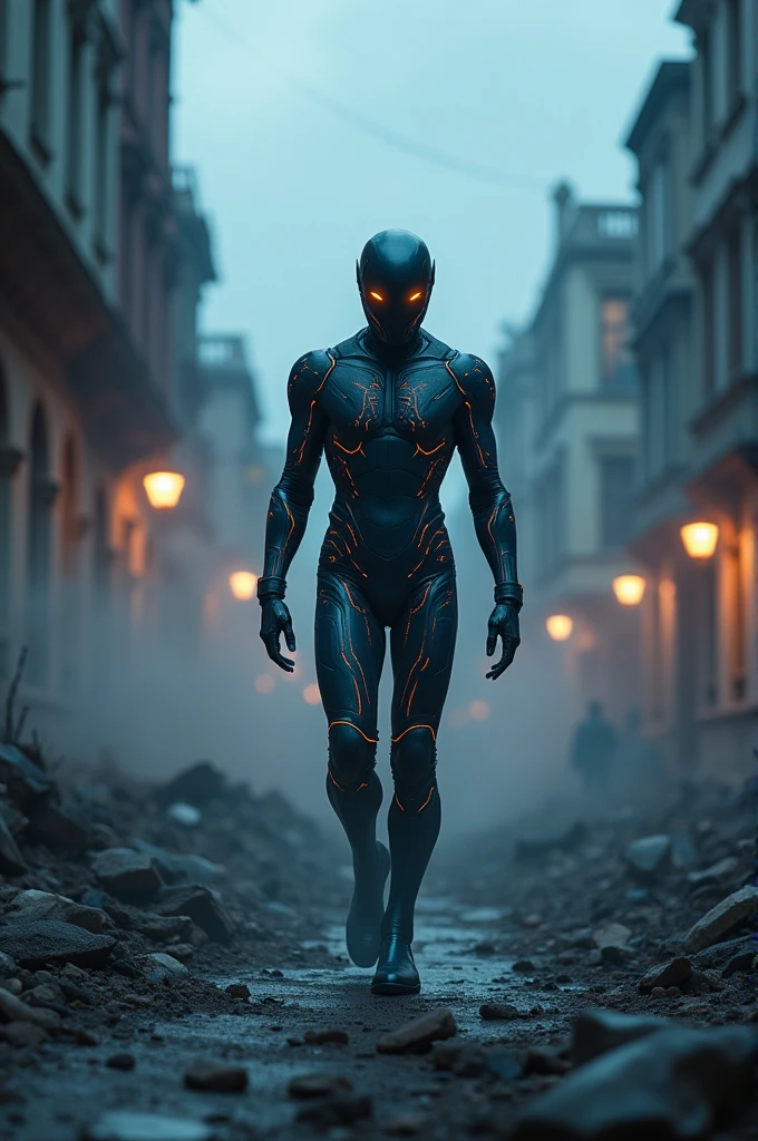 A super soldier that seems like a ghost