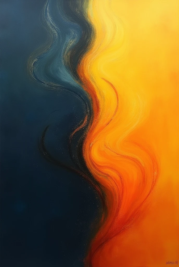 A background divided into two parts. The left side in dark tones, representing muscle soreness and fatigue after training, and the right side in light tones of yellow and orange, symbolizing relief and recovery.