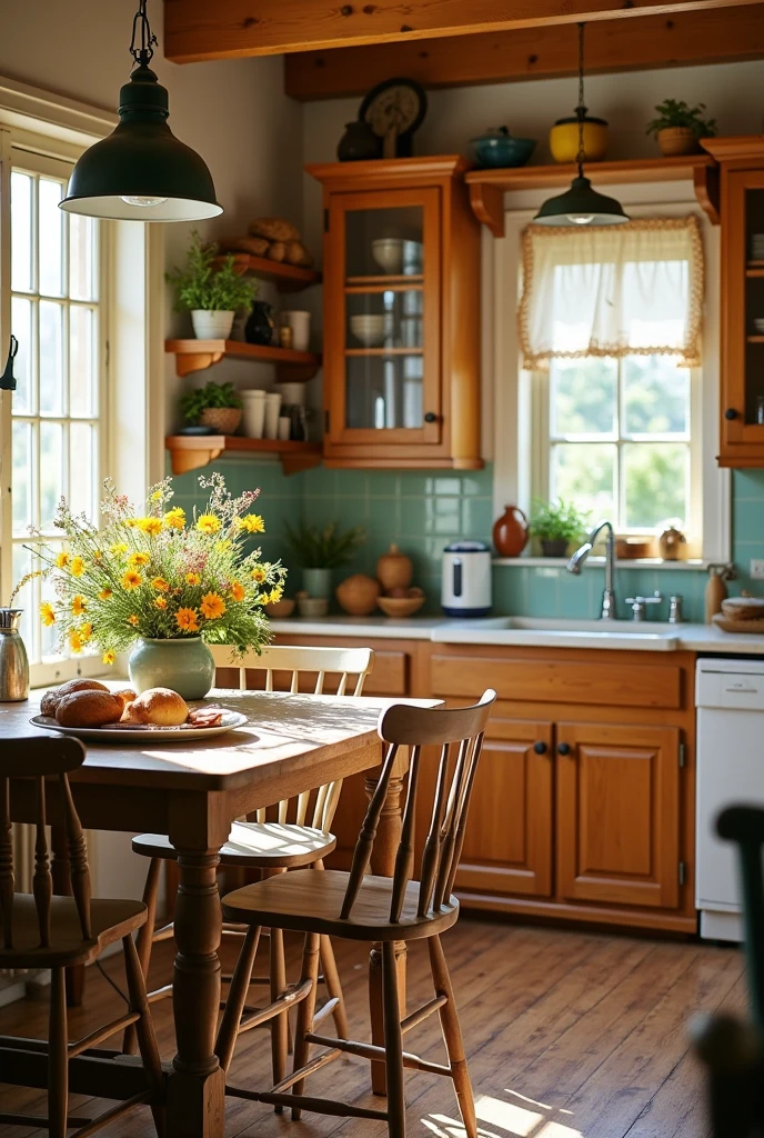 Kitchen,normal house - SeaArt AI