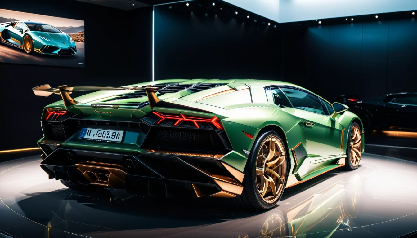 car photography,lamborghini sian,cinematic lighting,(masterpiece,8k,Professional,perfect composition,very aesthetic,absurdres,ultra-detailed,intricate details:1.2),perfect proportion