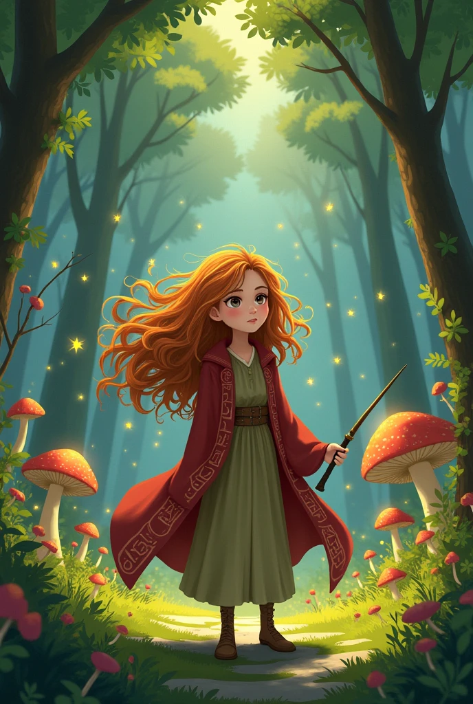 hermione granger in studio ghibli style