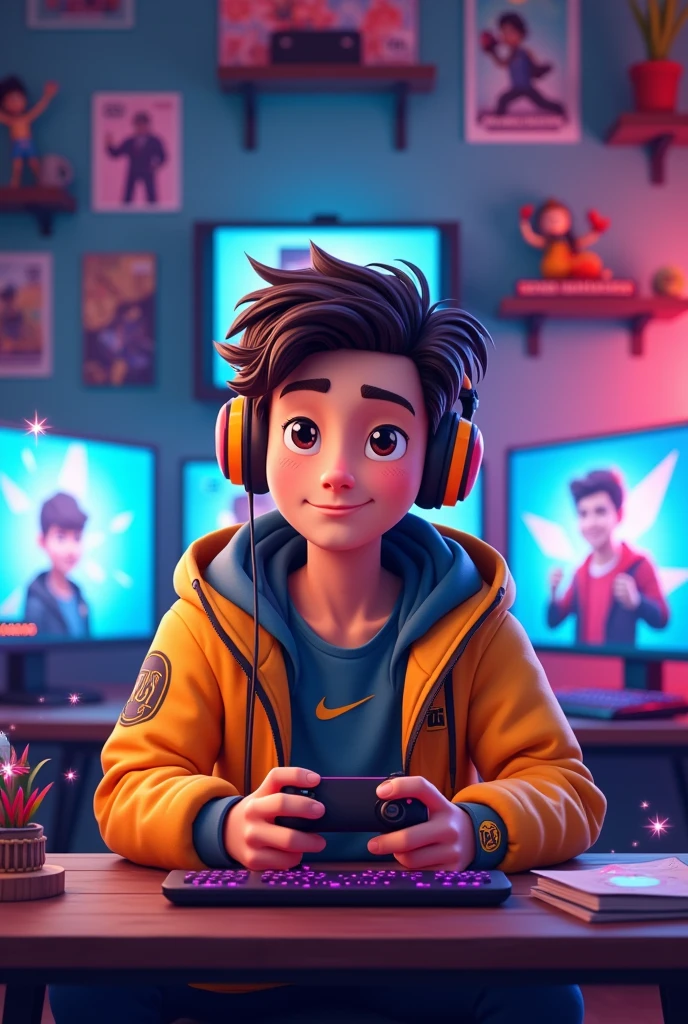 Create a YouTube channel for video games called luis