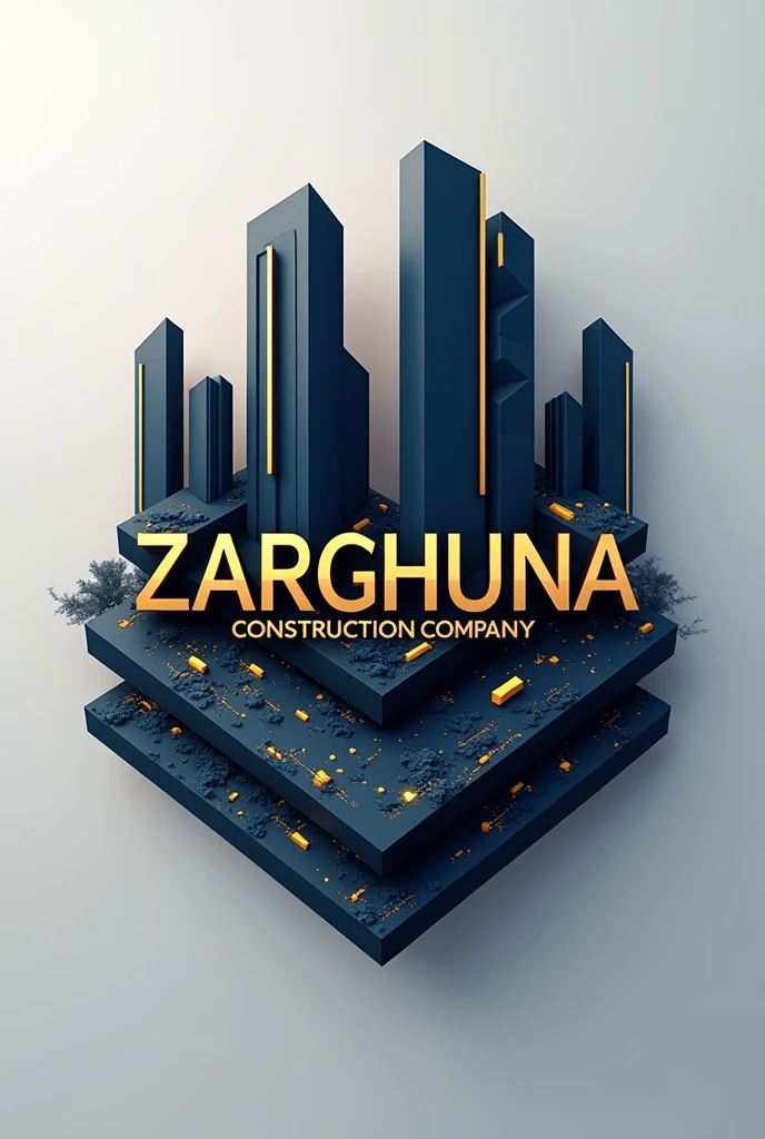Logo with then name ZARGHUNA CONSTRUCTION COMPANY