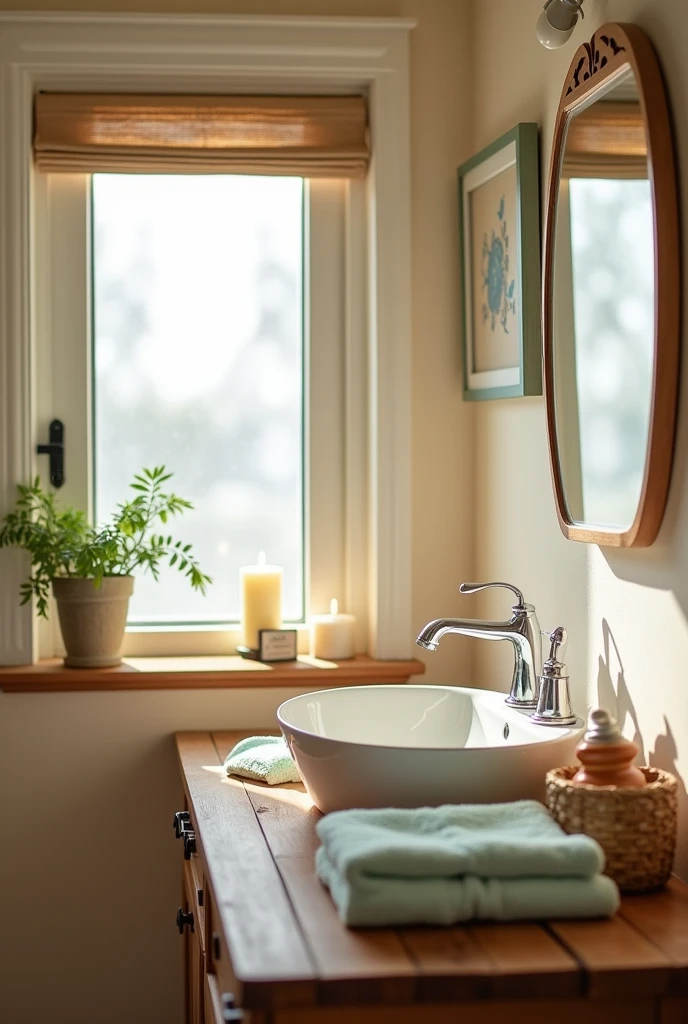 Whole bathroom, normal house