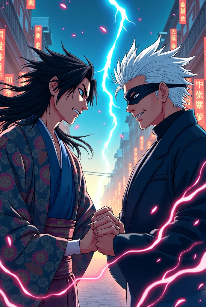 Suguru Geto and Satoru Gojo