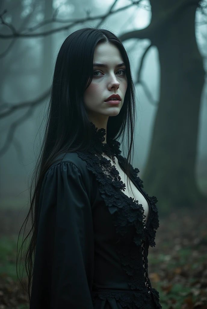 Eastern European androgynous vampire