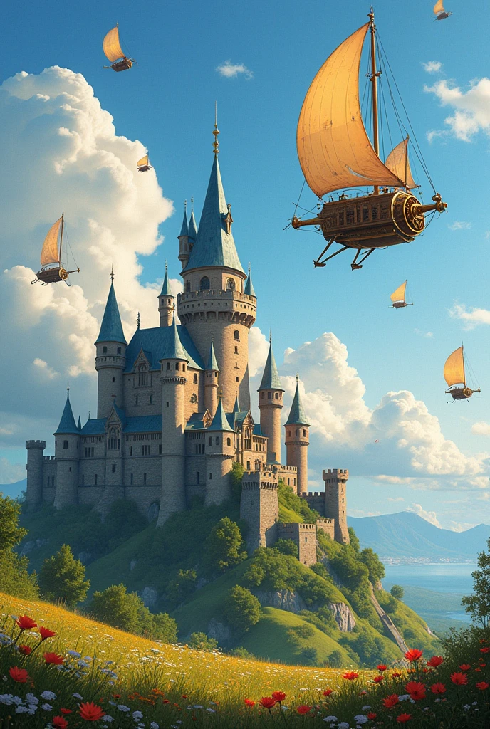 Flying machines, Maiden's Castle