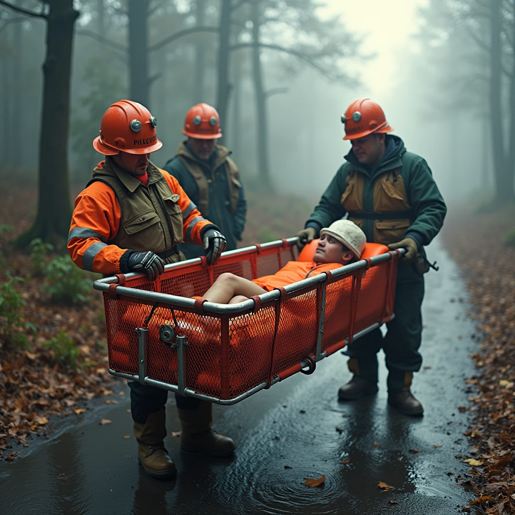 The HöHeöfer in human rescue by means of a basket stretcher
