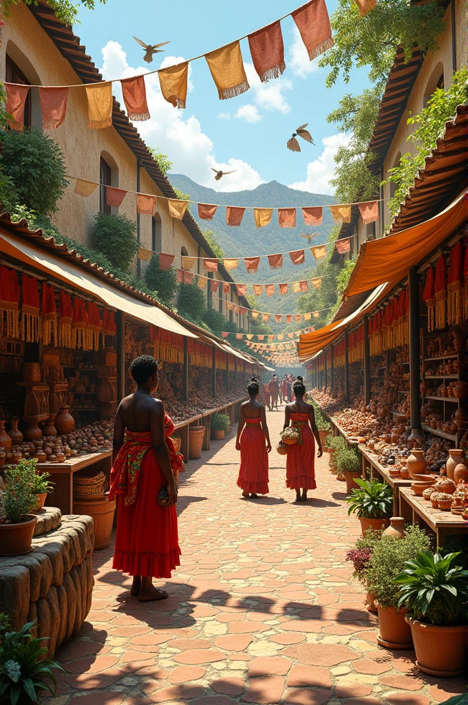 Hi, please create a Swazi culture and traditional objects inspired malls