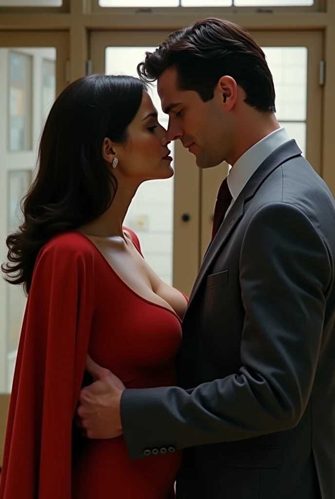 Lois lane gives clark kent blowjob