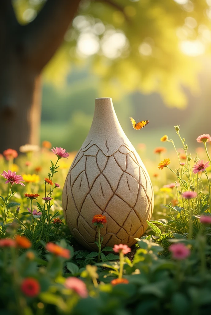 Biodegradable urn 
